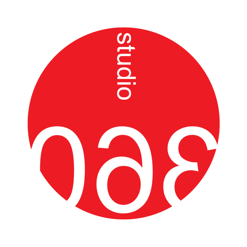 Logo of public radio show and podcast "Studio 360," produced by WNYC and Public Radio International