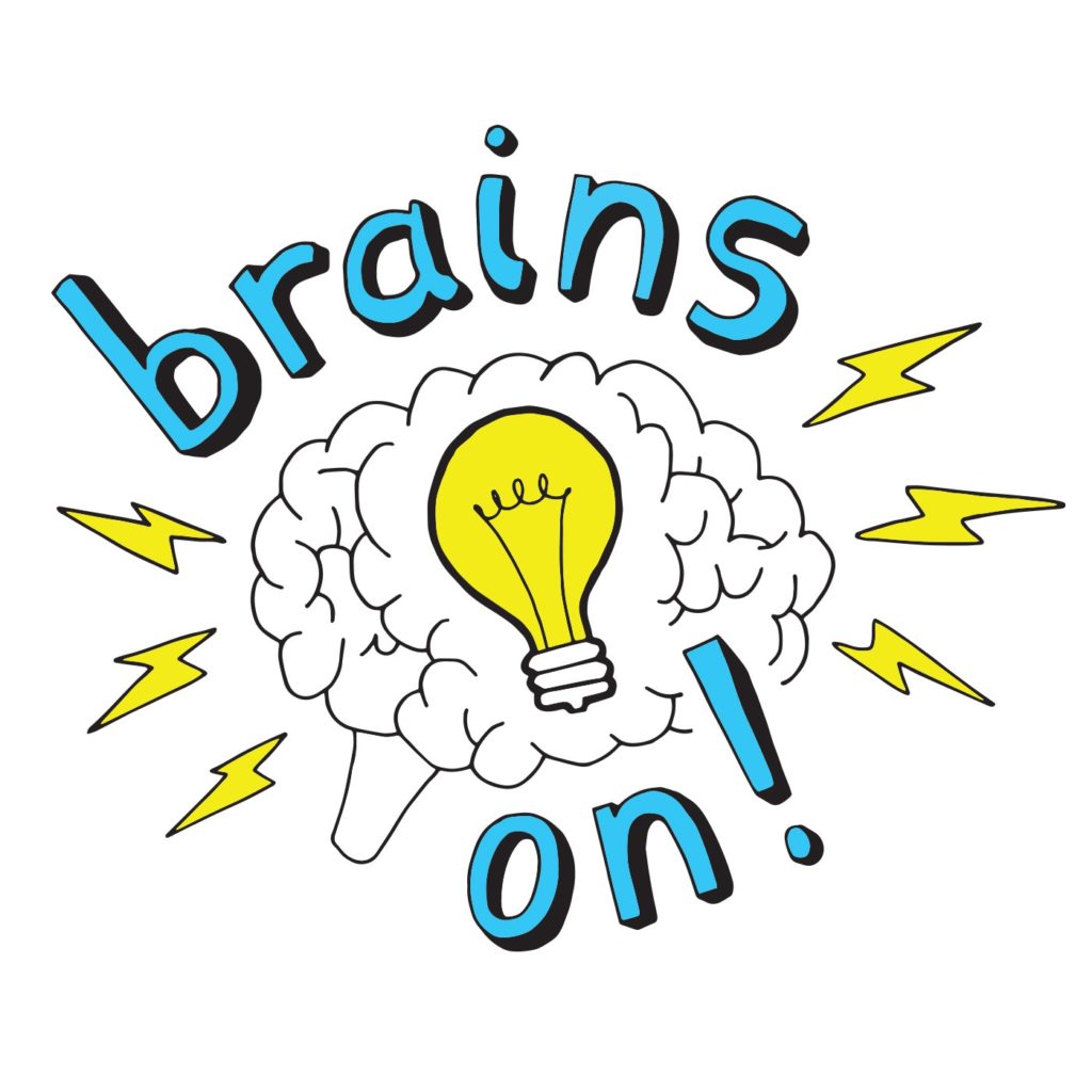 brainsLogo of podcast "Brains On!" produced by American Public Media-on